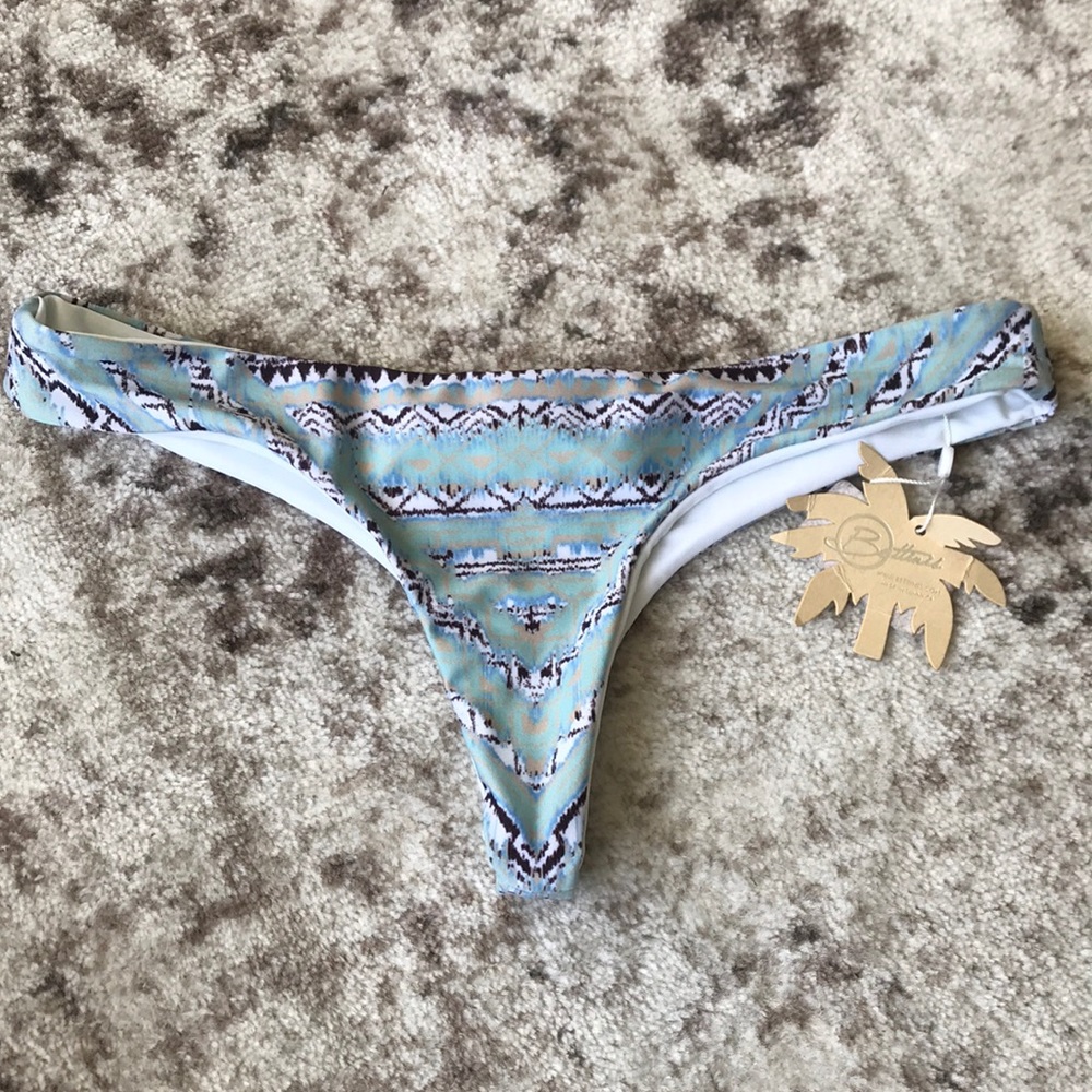 Bettinis print bikini bottom